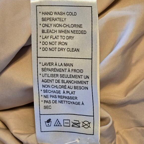 Steve Madden Coat Womens XS Willow Sherpa Faux Fur Color Block Mixed Media Warm - Picture 5 of 12